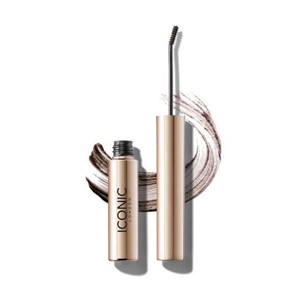 4/$20 Iconic London Tint and Texture Brow Perfecting Gel Black Brown - Picture 1 of 4